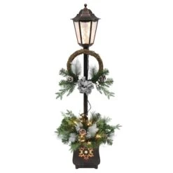 4ft. Pre-Lit Christmas Lamp Post