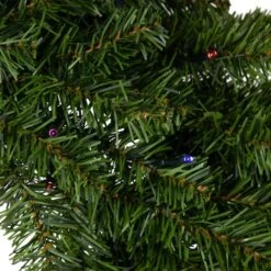 Northlight 30" LED Canadian Pine Artificial Christmas Wreath -Northlight Shop D253734S 14