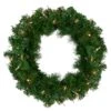 Northlight 16" Pre-Lit Deluxe Windsor Pine Artificial Christmas Wreath