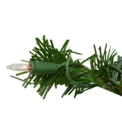 Northlight 16" Pre-Lit Deluxe Windsor Pine Artificial Christmas Wreath -Northlight Shop D253750S 13