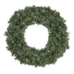 Northlight 24" LED Canadian Pine Artificial Christmas Wreath -Northlight Shop D253757S 11