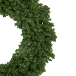 Northlight 7ft. Pre-Lit Commercial Canadian Pine Artificial Christmas Wreath -Northlight Shop D253768S 13