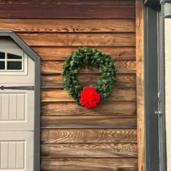 Northlight 2.5ft. Canadian Pine Artificial Christmas Wreath -Northlight Shop D253773S 4