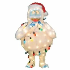 Northlight 4ft. Pre-Lit Bumble Christmas Outdoor Decoration 10 Northlight 4ft. Pre-Lit Bumble Christmas Outdoor Decoration -Northlight Shop D253973S 11