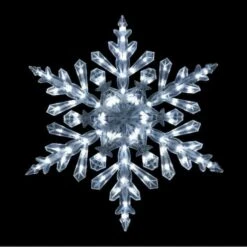 Northlight 47" LED Twinkling Cool White Snowflake Christmas Outdoor Decoration -Northlight Shop D253976S 12