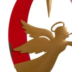 Glitzhome® 36" JOY Angel Yard Stake, Wall Or Standing Décor -Northlight Shop D254133S 7