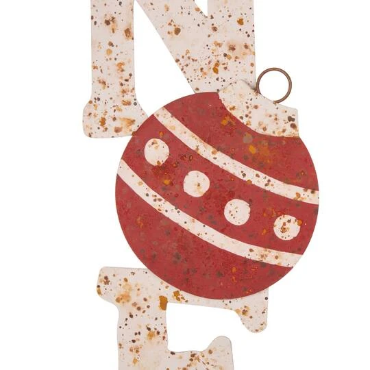 Glitzhome® Metal Joy & Noel Yard Stake Set 7 Glitzhome® Metal Joy & Noel Yard Stake Set - Image 7