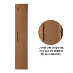 Glitzhome® 5ft. Wooden Nutcracker Porch Sign 16 Glitzhome® 5ft. Wooden Nutcracker Porch Sign -Northlight Shop D254148S 7