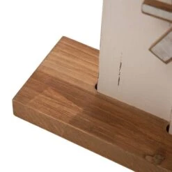 Glitzhome® 35" Wooden Snowman Family Porch Sign -Northlight Shop D254157S 8