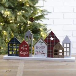Glitzhome® 20" Home For The Holidays Décor Accent -Northlight Shop D254188S 2
