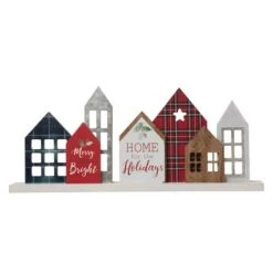 Glitzhome® 20" Home For The Holidays Décor Accent -Northlight Shop D254188S 3