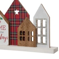 Glitzhome® 20" Home For The Holidays Décor Accent -Northlight Shop D254188S 7
