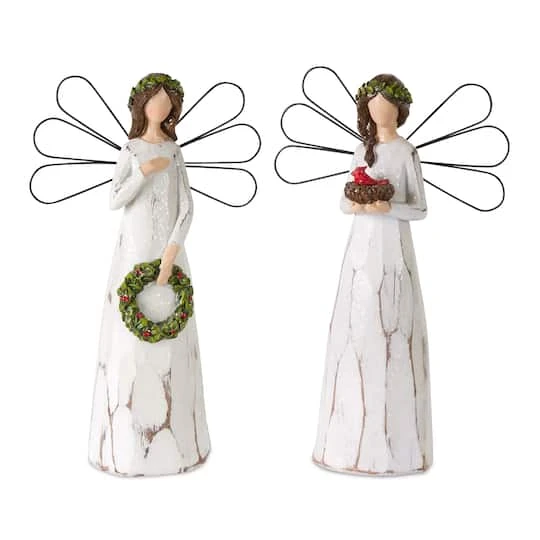 Melrose 11.5" Christmas Angel Set 1 Melrose 11.5" Christmas Angel Set
