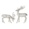 Melrose White Deer Figurine Set