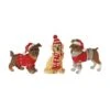 Melrose Winter Dog Set, 5", 5.5" & 6"