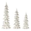 Melrose White Tree Set, 15", 18.5" & 24"