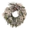 Haute Decor 24" Pre-Lit Snowfall Creek Wreath