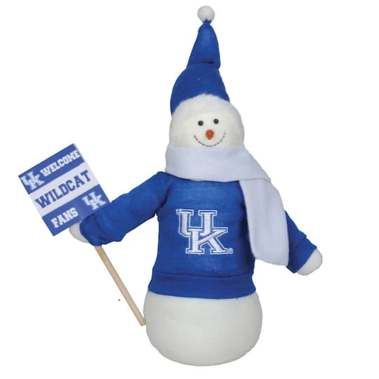 Santa's Workshop 12'' Kentucky Snowman Fan Figurine 1 Santa's Workshop 12'' Kentucky Snowman Fan Figurine
