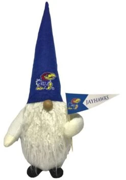 Santa's Workshop 12" College Football Gnome Kansas Jayhawks