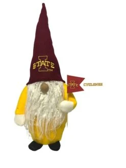 Santa's Workshop 12" College Football Gnome Iowa State Cyclones -Northlight Shop D362623S 1 1