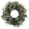 Village Lighting 24" Rustic White Berry Wreath