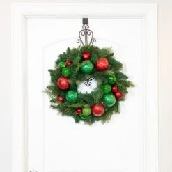 Village Lighting 24" Christmas Cheer Wreath -Northlight Shop D403200S 6