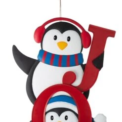 Glitzhome® 3.5ft. Metal Joy Penguin Yard Stake Set -Northlight Shop D479454S 4