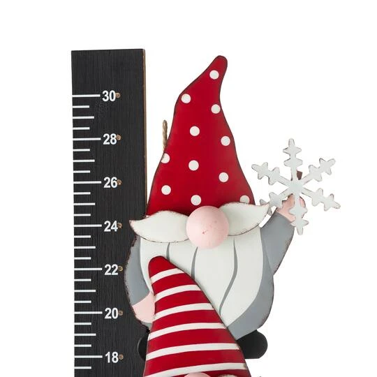 Glitzhome® 3ft. Lighted LED Gnome Snow Gauge Yard Stake 7 Glitzhome® 3ft. Lighted LED Gnome Snow Gauge Yard Stake - Image 7