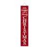 Glitzhome® 3.5ft. Lighted Dog Christmas Porch Sign With Timer