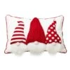 Glitzhome® 3D Heavy Cotton Knitted Gnome Throw Pillow