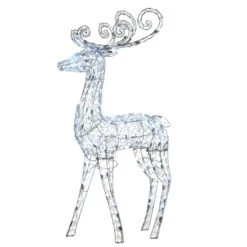 4ft. Crystal Bead Deer With LED Lights
