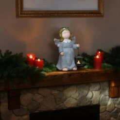 16" Angel With Lantern Décor -Northlight Shop D491311S 2