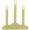 Northlight 11" Christmas Candle Lamp