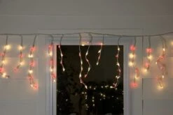 Northlight 50ct. Red & Clear Mini Icicle Christmas String Lights 7 Northlight 50ct. Red & Clear Mini Icicle Christmas String Lights -Northlight Shop D491450S 3