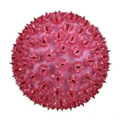 Northlight 10" Coral Pink Lighted Starlight Sphere Ball Christmas Decoration 4 Northlight 10" Coral Pink Lighted Starlight Sphere Ball Christmas Decoration -Northlight Shop D491500S 1 1