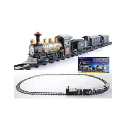 Northlight Black Lighted Animated Classic Train Set 9 Northlight Black Lighted Animated Classic Train Set -Northlight Shop D491608S 4