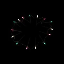 Northlight Set Of 15 Lighted Red, Clear & Green C9 Christmas Pathway Marker Décor -Northlight Shop D491614S 14