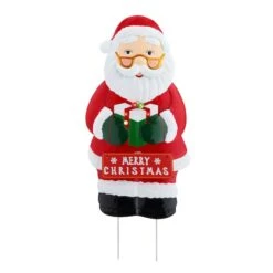 Santa Outdoor Metal Sign