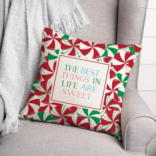 Best Things Are Sweet 18x18 Throw Pillow 3 Best Things Are Sweet 18x18 Throw Pillow - Image 3