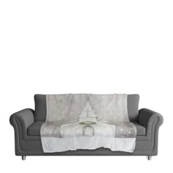 Gray Church 50x60 Coral Fleece Blanket -Northlight Shop D518123S 3