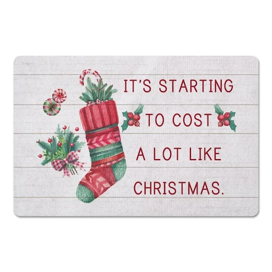 Cost A Lot Like Christmas Floor Mat 2 Cost A Lot Like Christmas Floor Mat - Image 2