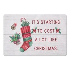Cost A Lot Like Christmas Floor Mat