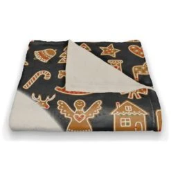 Christmas Movies Coral Fleece Blanket -Northlight Shop D518162S 3