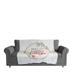 Tinsel Tangle 50x60 Coral Fleece Blanket -Northlight Shop D518164S 2