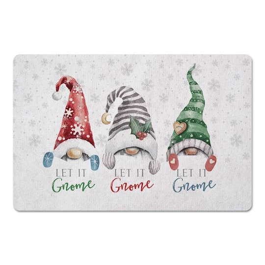 Let It Gnome 27x18 Floor Mat 1 Let It Gnome 27x18 Floor Mat