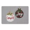 Comfort Joy Ornaments 27x18 Floor Mat