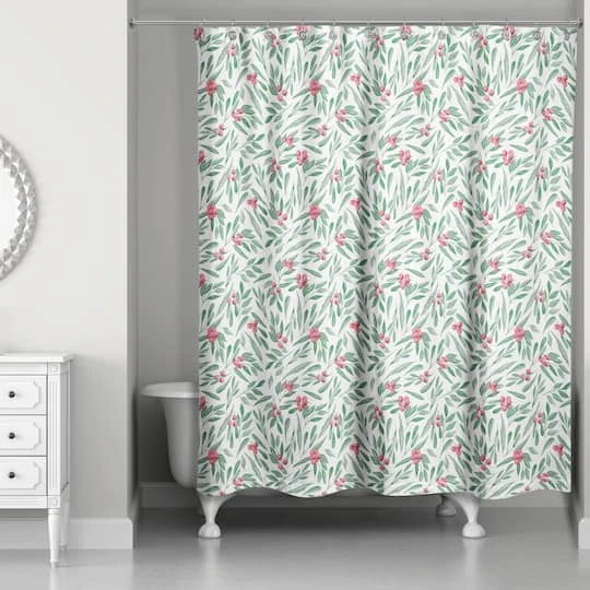 Holly Berries Shower Curtain 2 Holly Berries Shower Curtain - Image 2