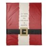 This House Believes 50x60 Coral Fleece Blanket