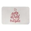 Designs Direct Baby Its Cold Outside Bath Mat, 34" X 21"