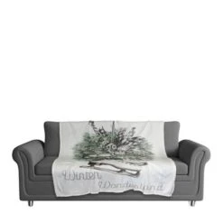 Winter Wonderland50x60 Coral Fleece Blanket -Northlight Shop D518396S 3